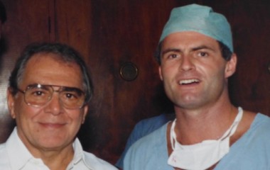 Photo Docteur Thierry Lemaire avec le professeur Ivo Pitanguy